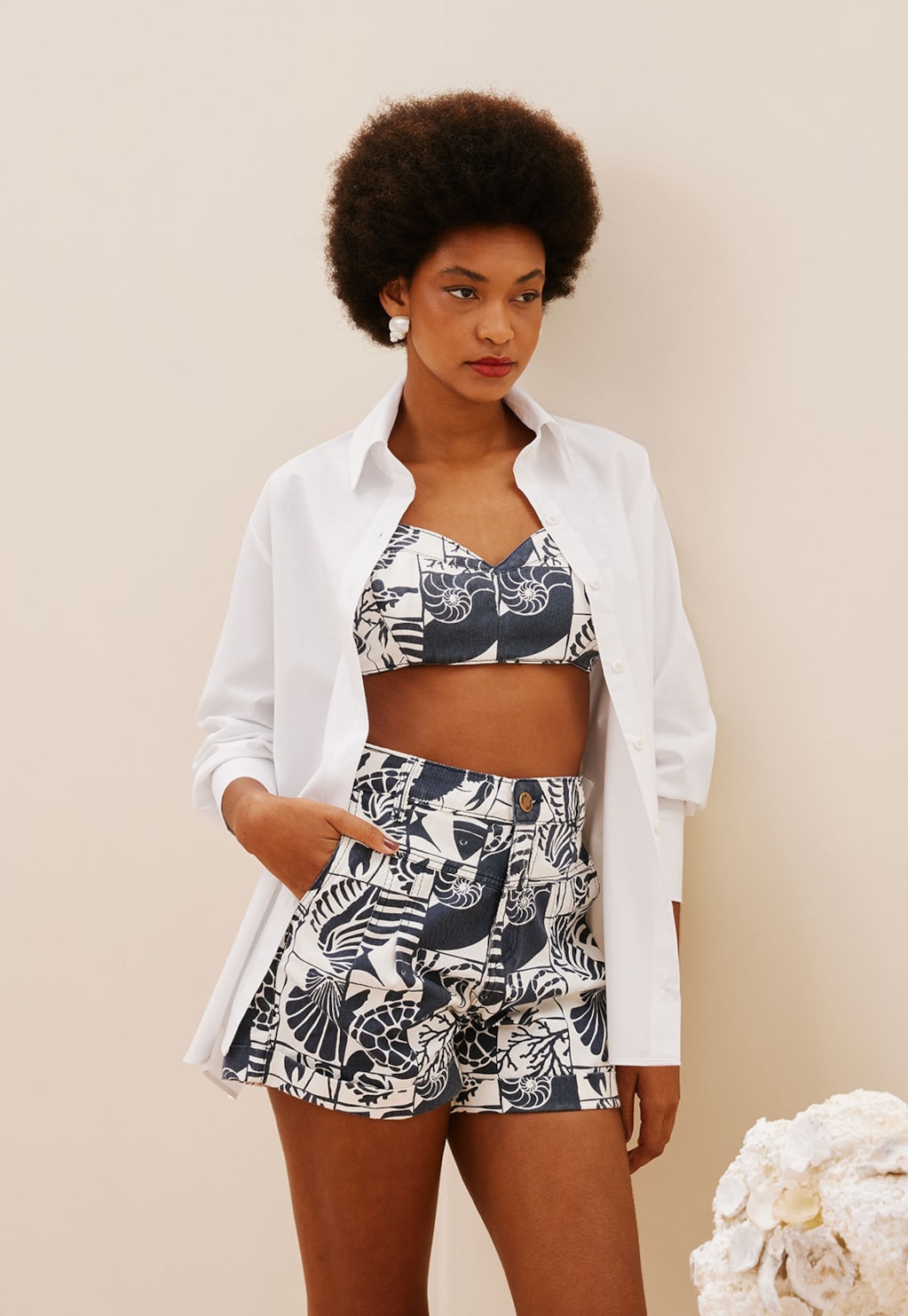 A Camisa Oversize Manga Longa