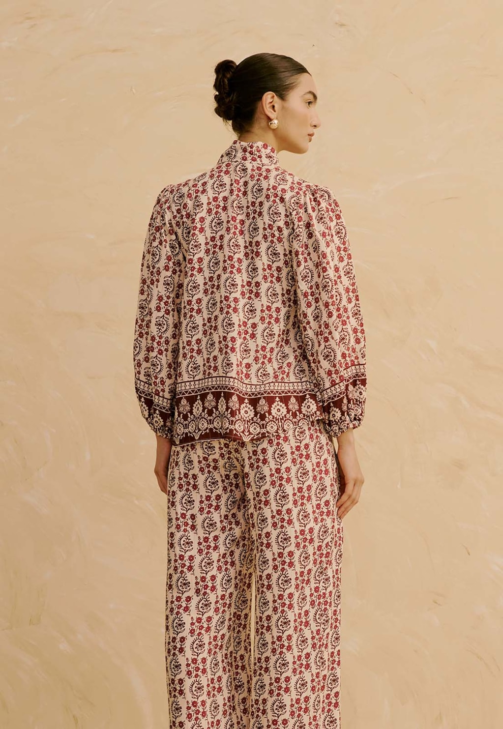 Bata Gola Faixa Estampada Pasco