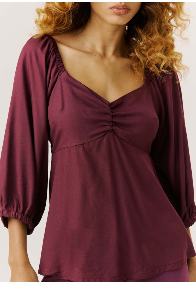 Bata Lisa Detalhe Amarração