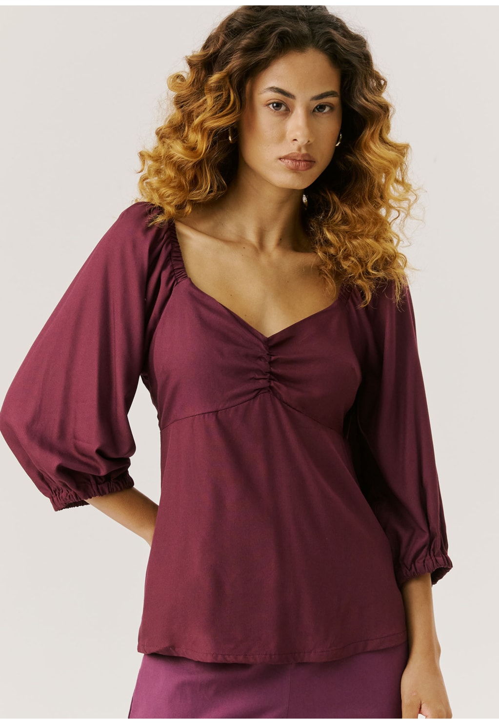 Bata Lisa Detalhe Amarração