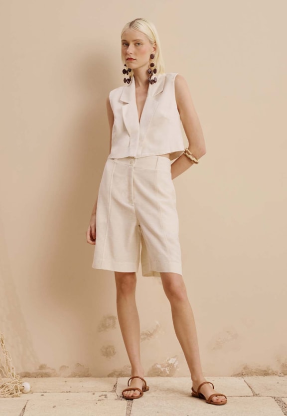 Bermuda Cós Largo Vista Frontal