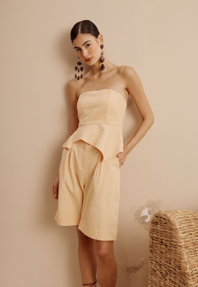 Bermuda Passador Com Botão 