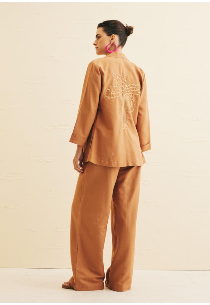 Blazer Bordados Costas