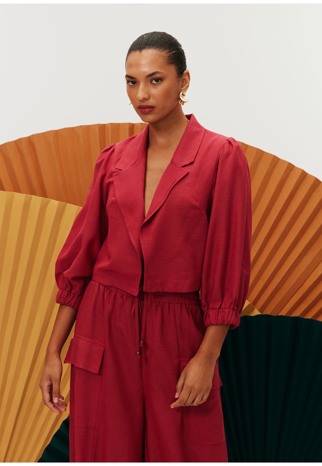 Blazer Cropped Manga