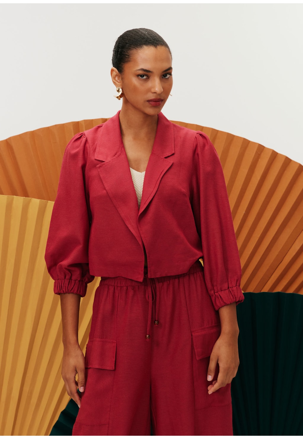 Blazer Cropped Manga