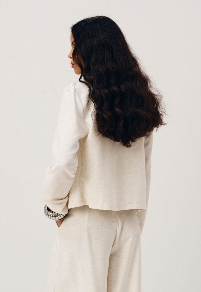 Blazer Lapela Frente