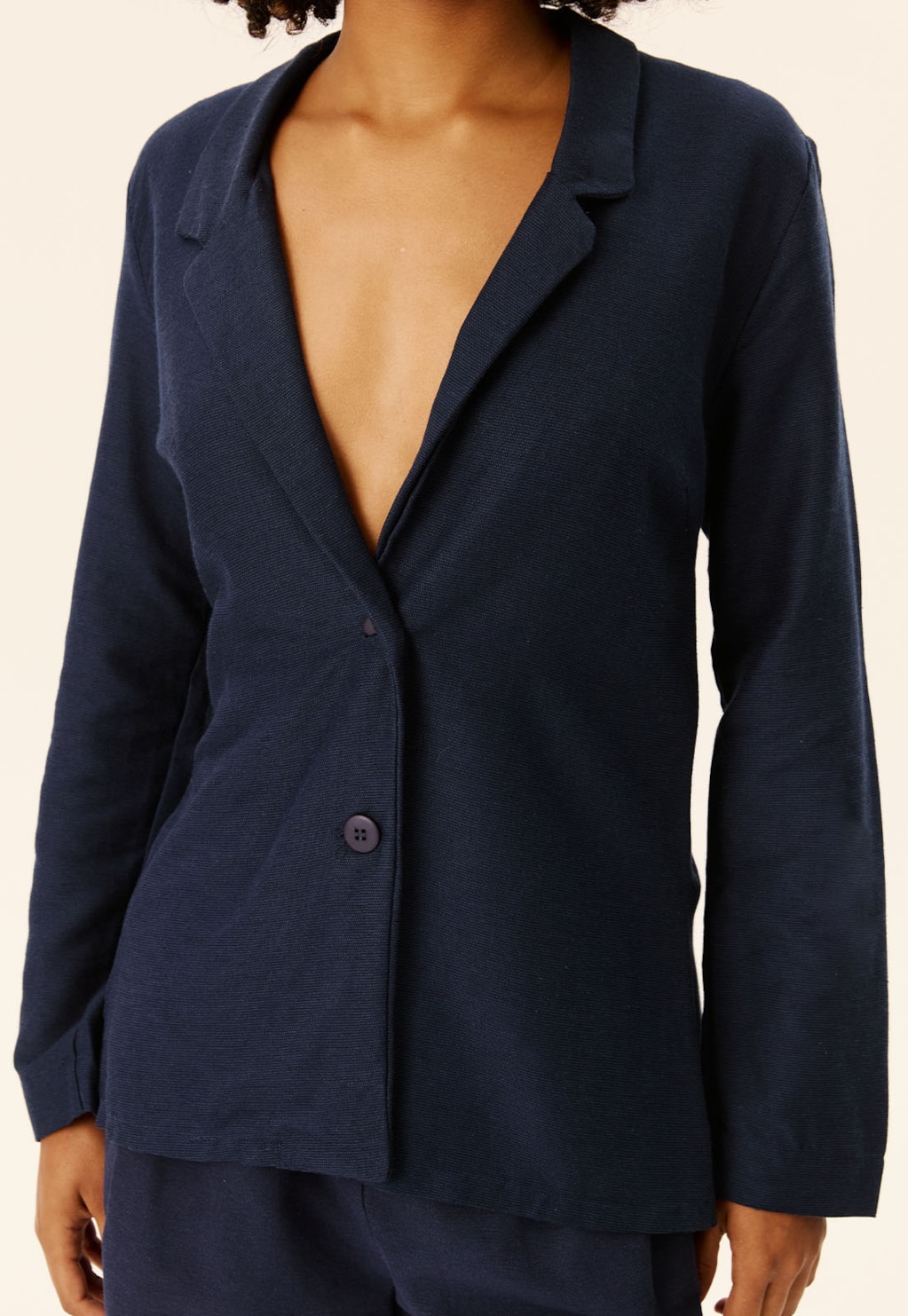 Blazer Liso Amarração Costas