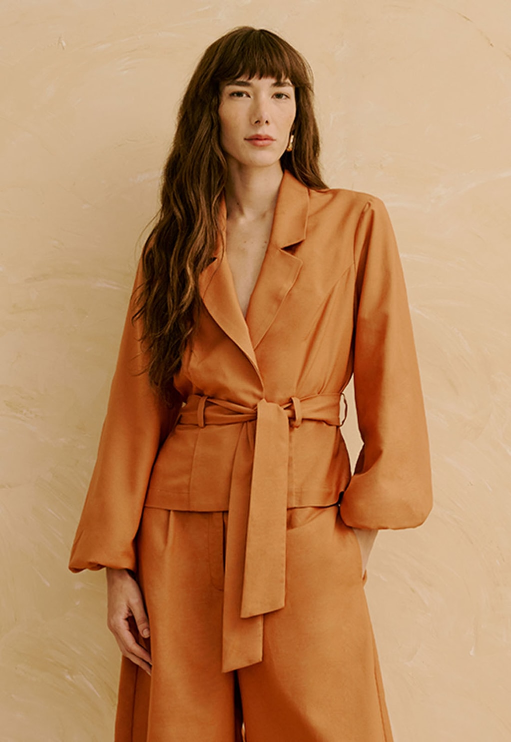 Blazer Liso Com Faixa