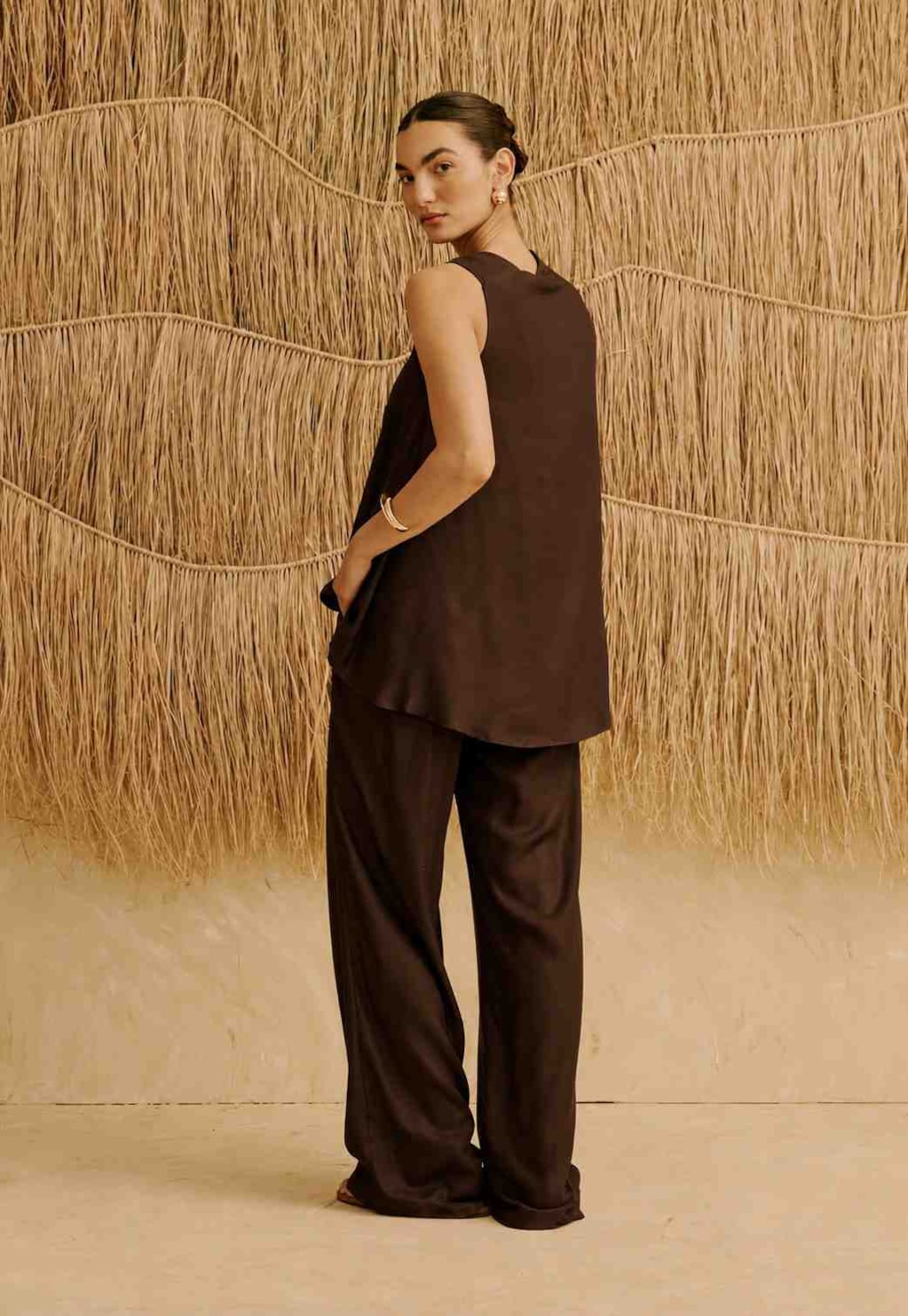 Blusa Alongada Lisa