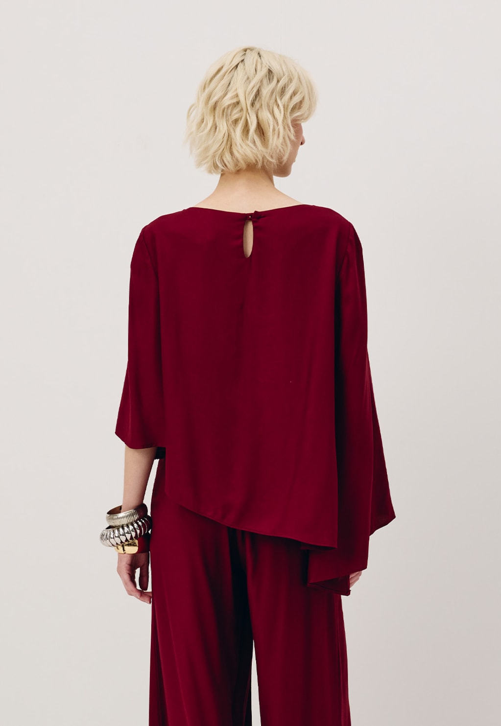 Blusa Ampla com Pontas