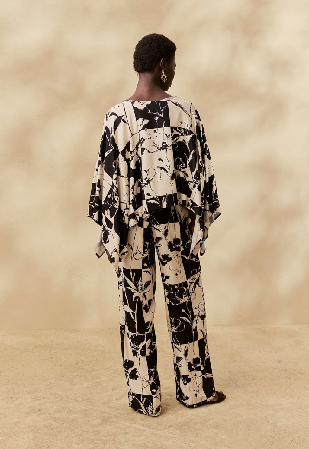 Blusa Ampla Estampada Yareta