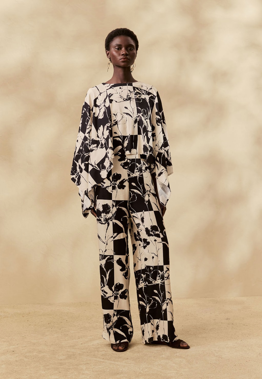 Blusa Ampla Estampada Yareta