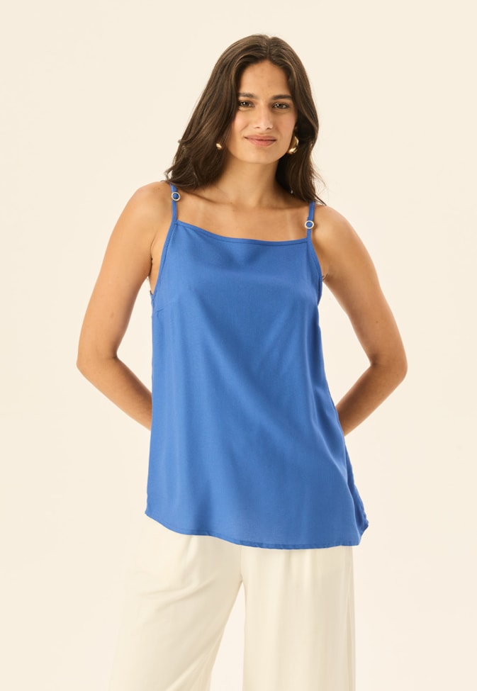 Blusa Básica Alça Fina