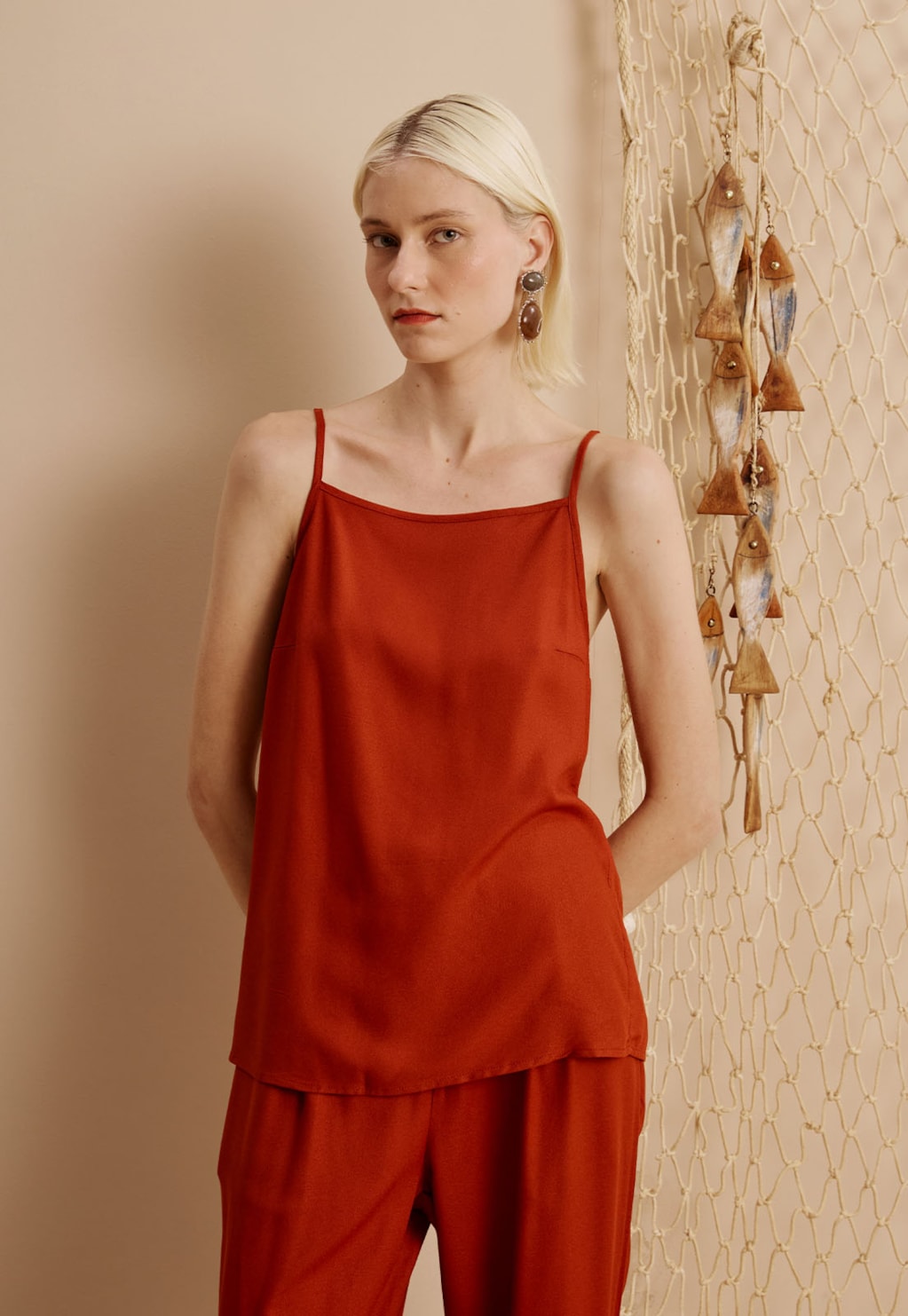 Blusa Básica Alça Fina