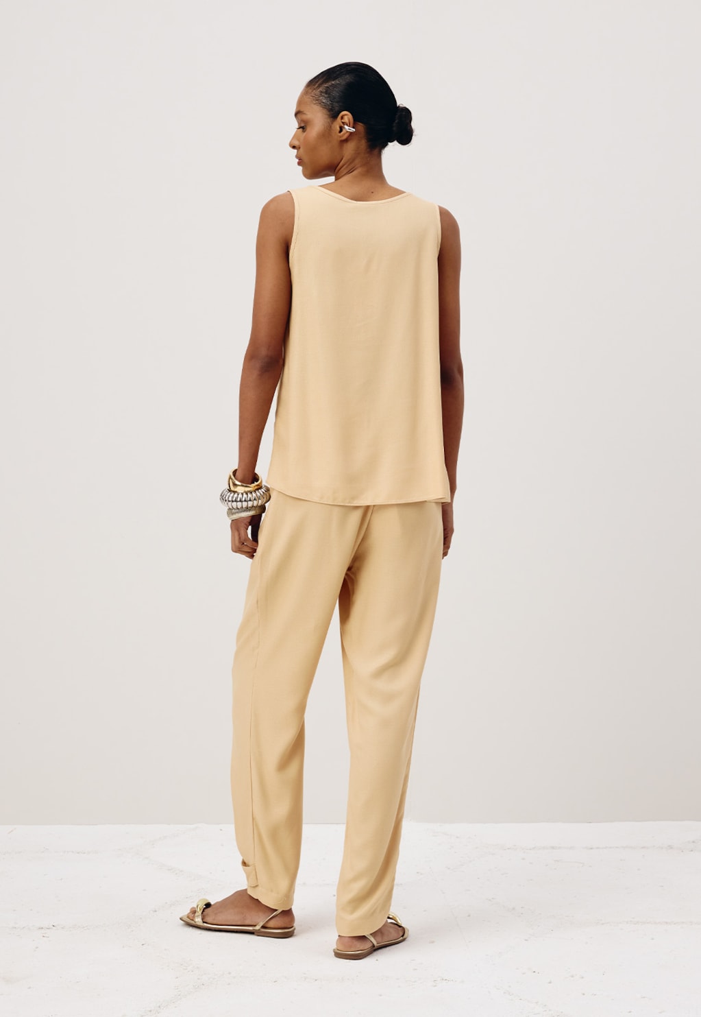 Blusa Básica Alça Larga