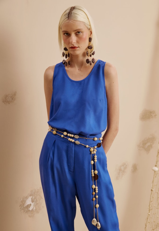 Blusa Básica Alça Larga