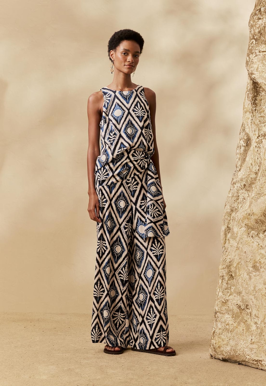 Blusa Básica Estampada Inti