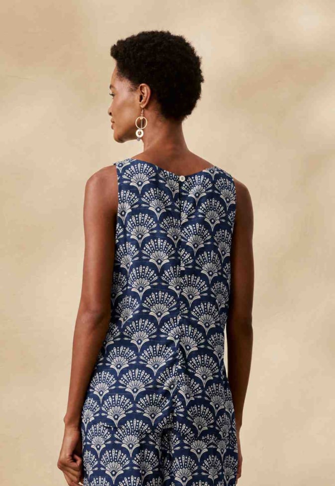 Blusa Básica Estampada Puna