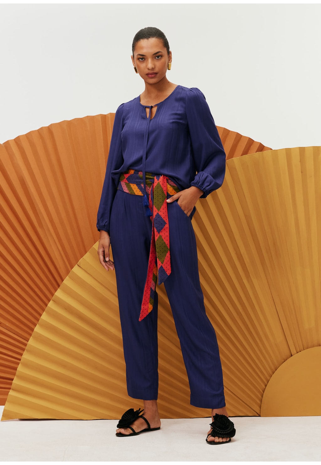 Blusa Bata Manga Longa