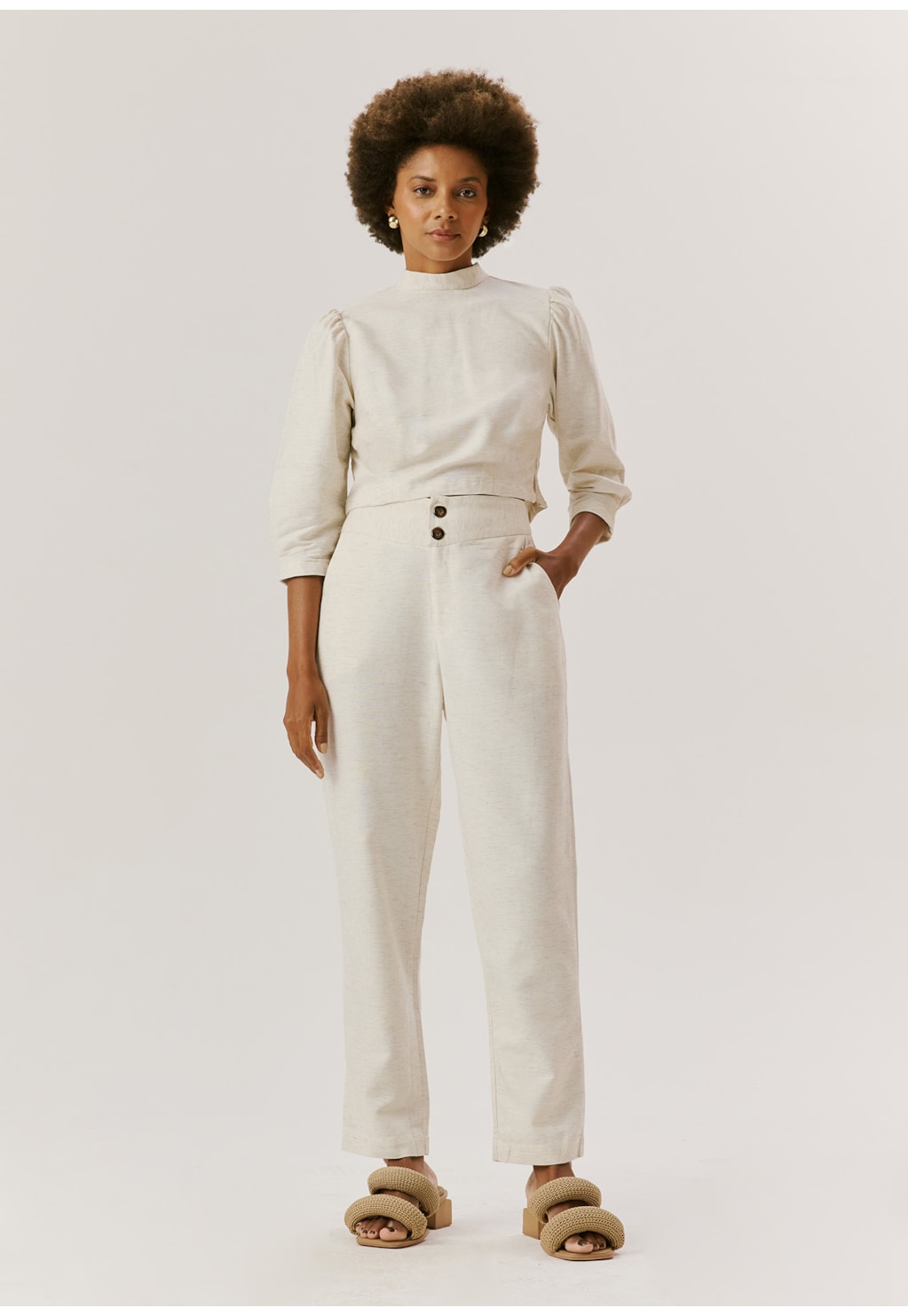 Blusa Cropped Amarração