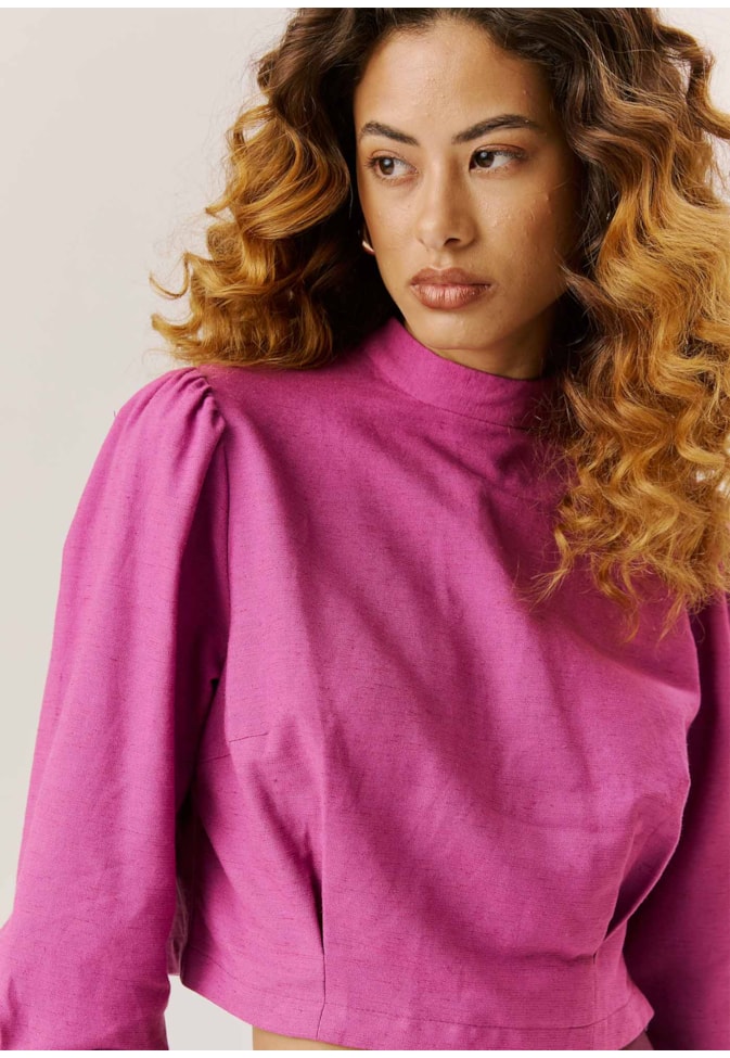 Blusa Cropped Amarração