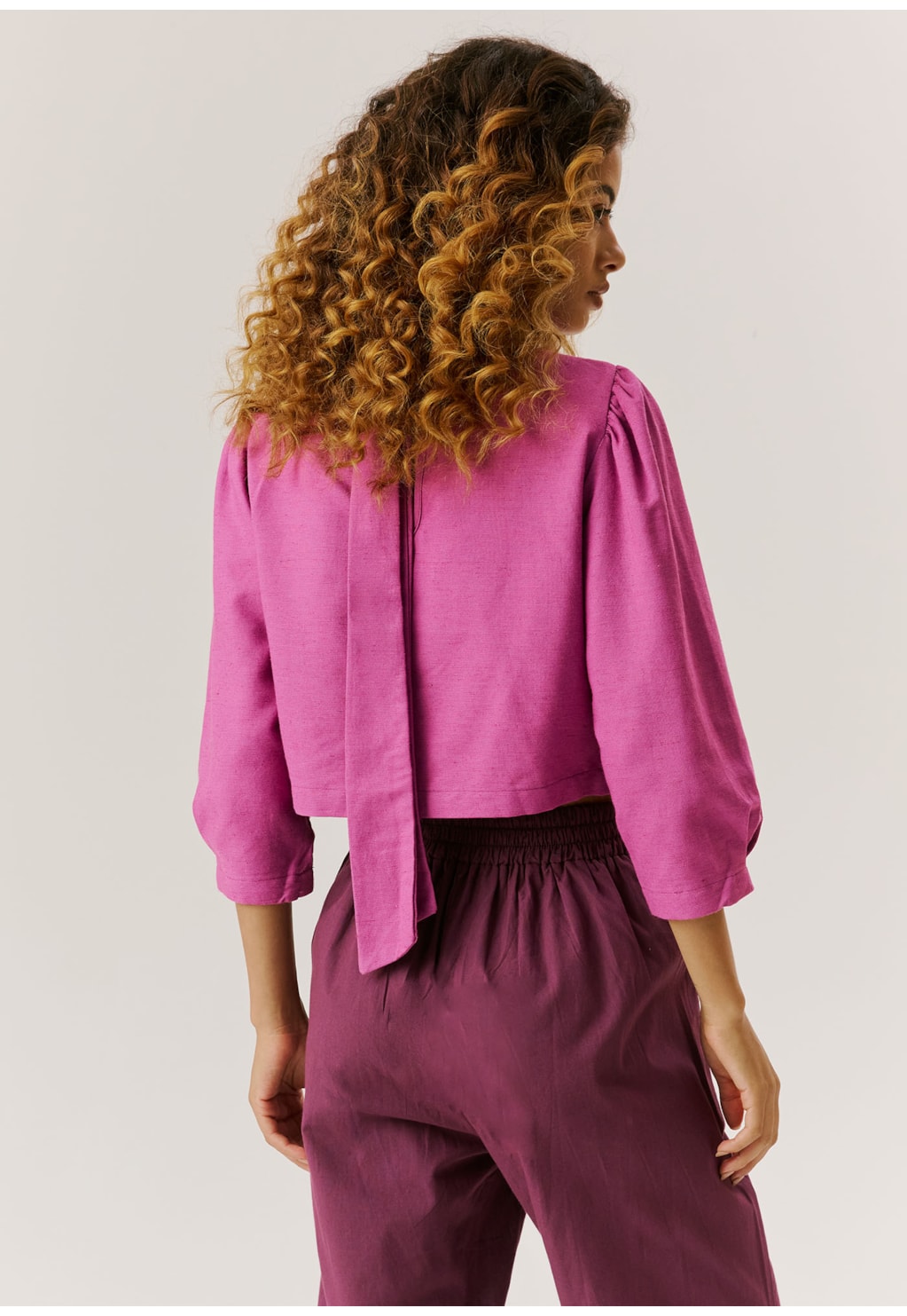 Blusa Cropped Amarração