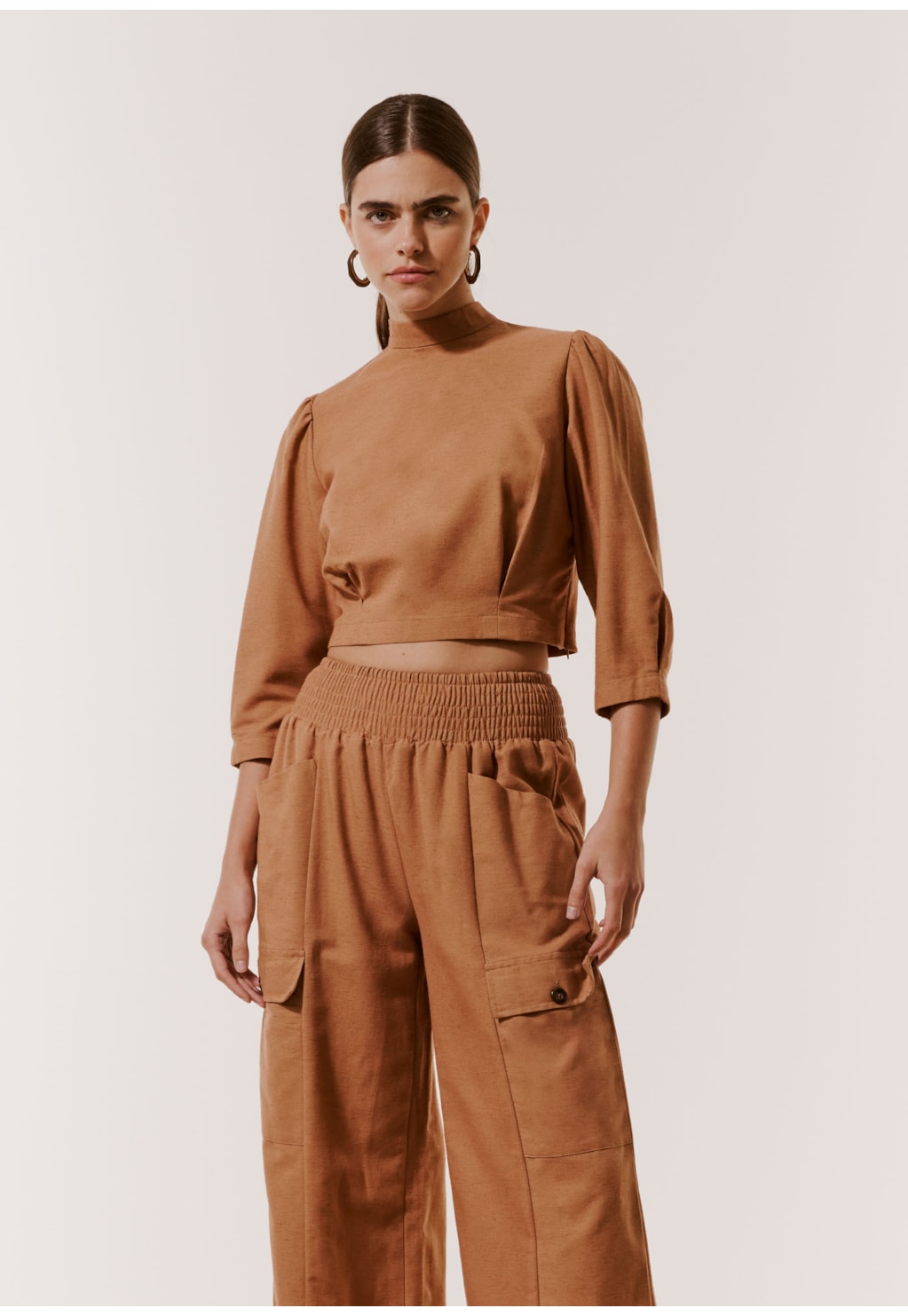 Blusa Cropped Amarração