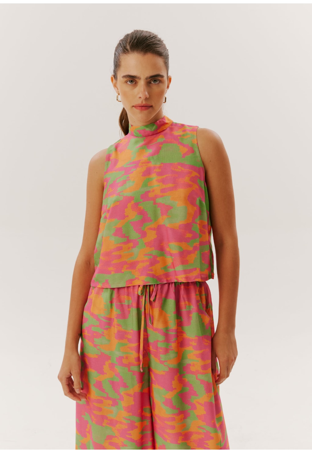 Blusa Cropped Golinha Alta