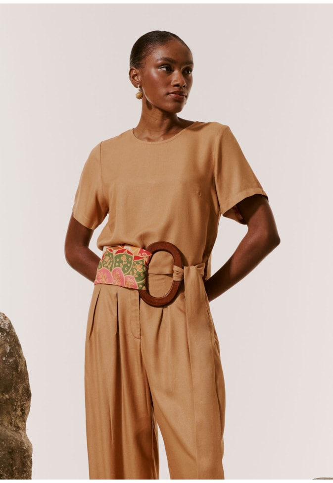 Blusa Cropped Quadrada