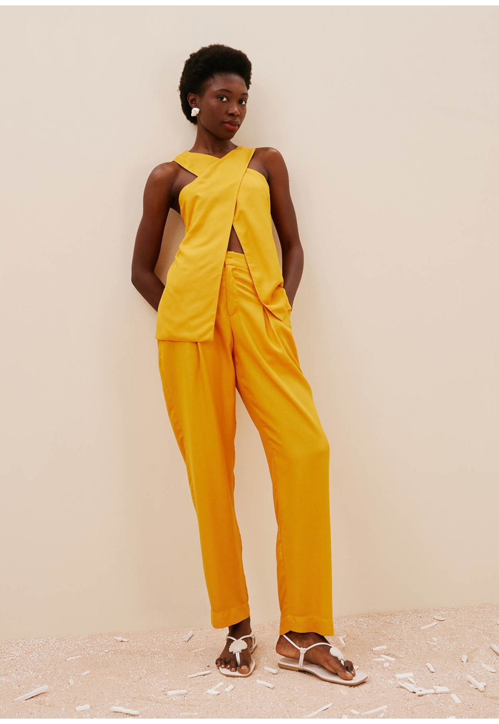 Blusa Cruzada Frente