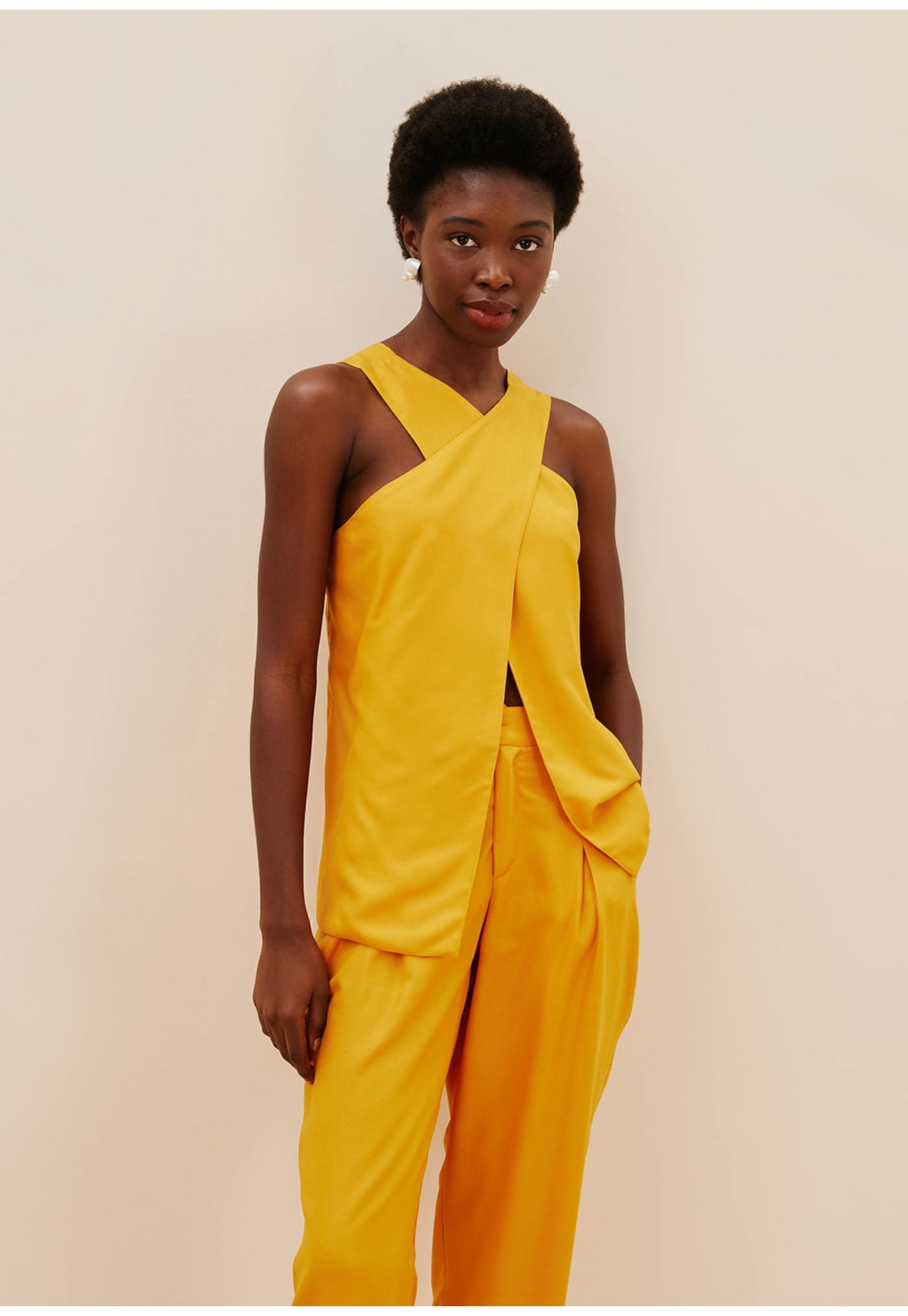 Blusa Cruzada Frente