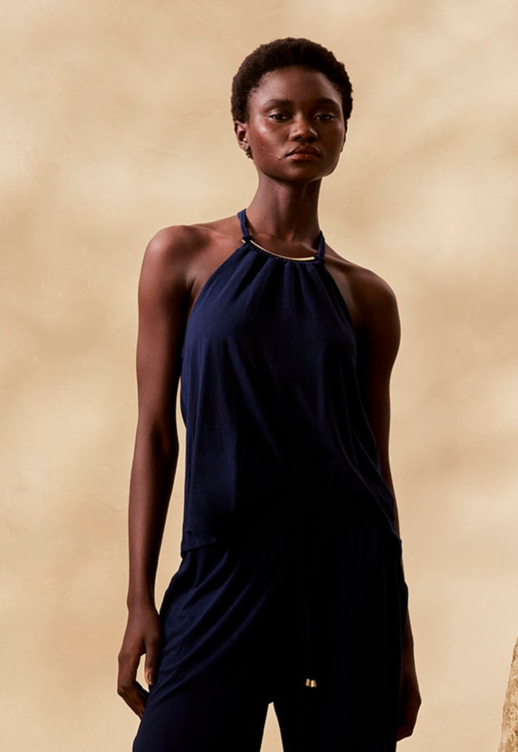 Blusa Decote Passador Cordão