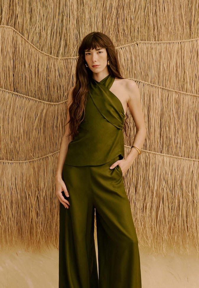 Blusa Decote Transpassado