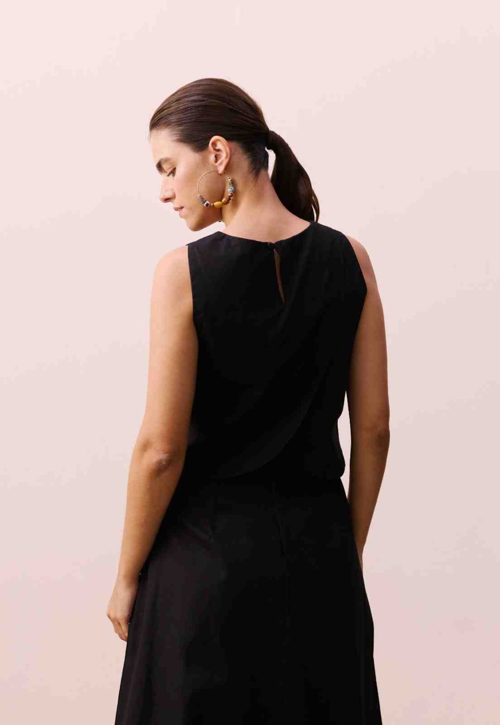 Blusa Decote Transpassado Costas
