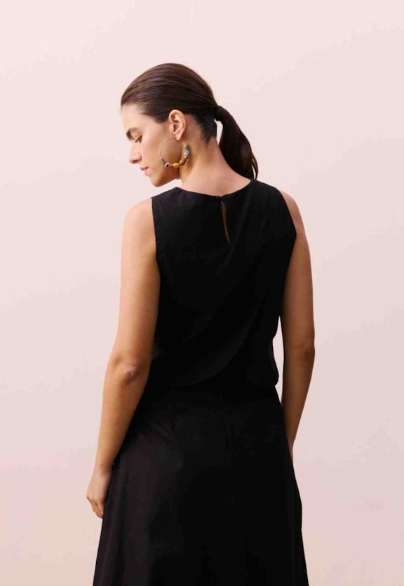 Blusa Decote Transpassado Costas Vista Traseira