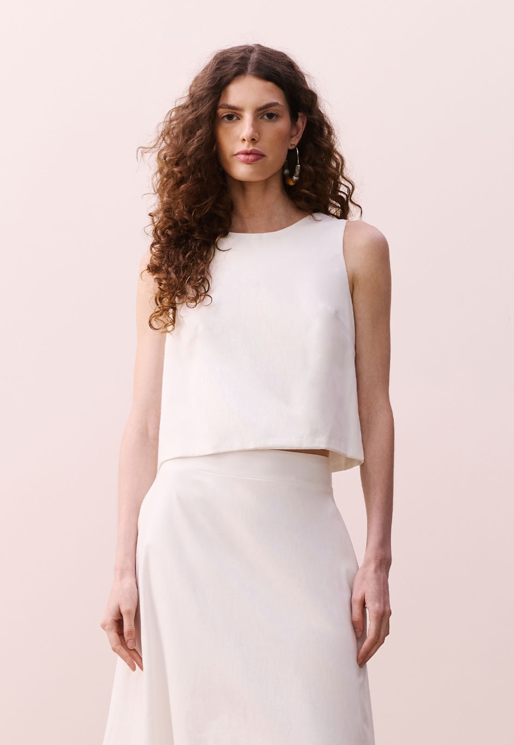 Blusa Decote Transpassado Costas