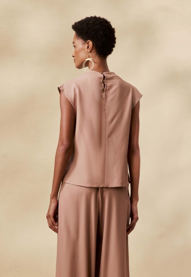 Blusa Detalhe Transpassado