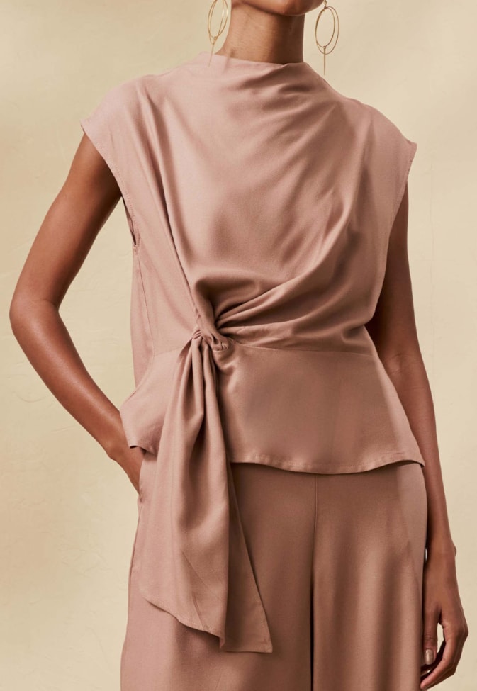 Blusa Detalhe Transpassado