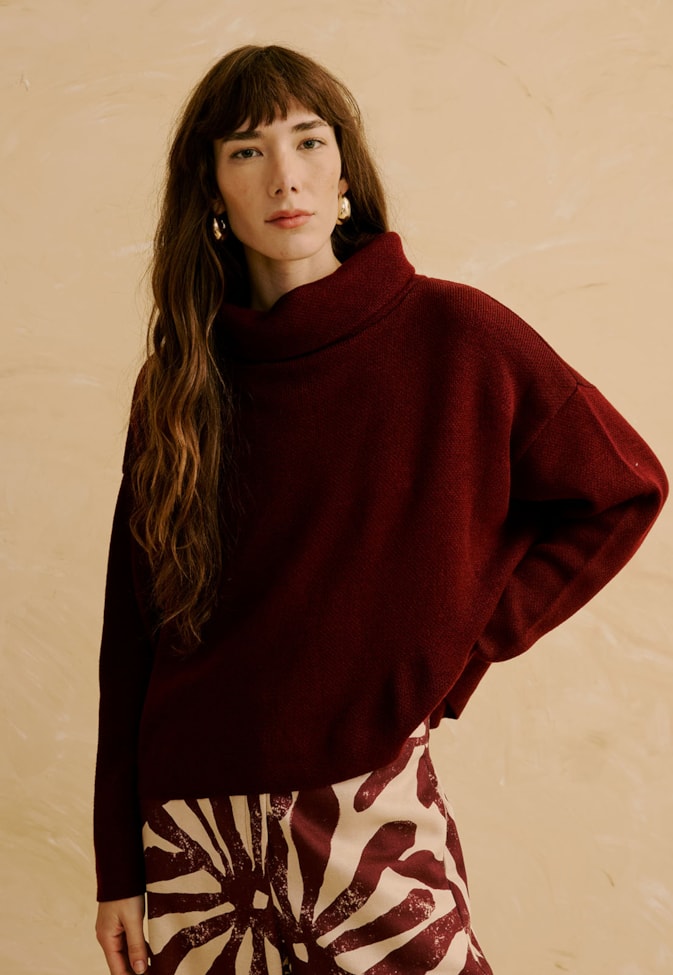 Blusa em Tricot Golão