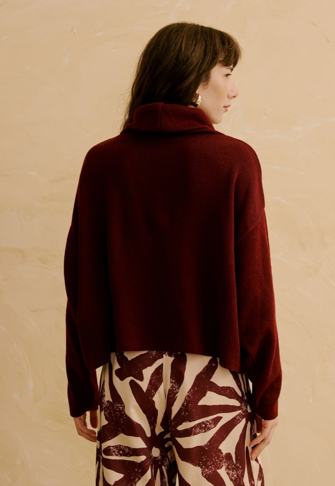 Blusa em Tricot Golão