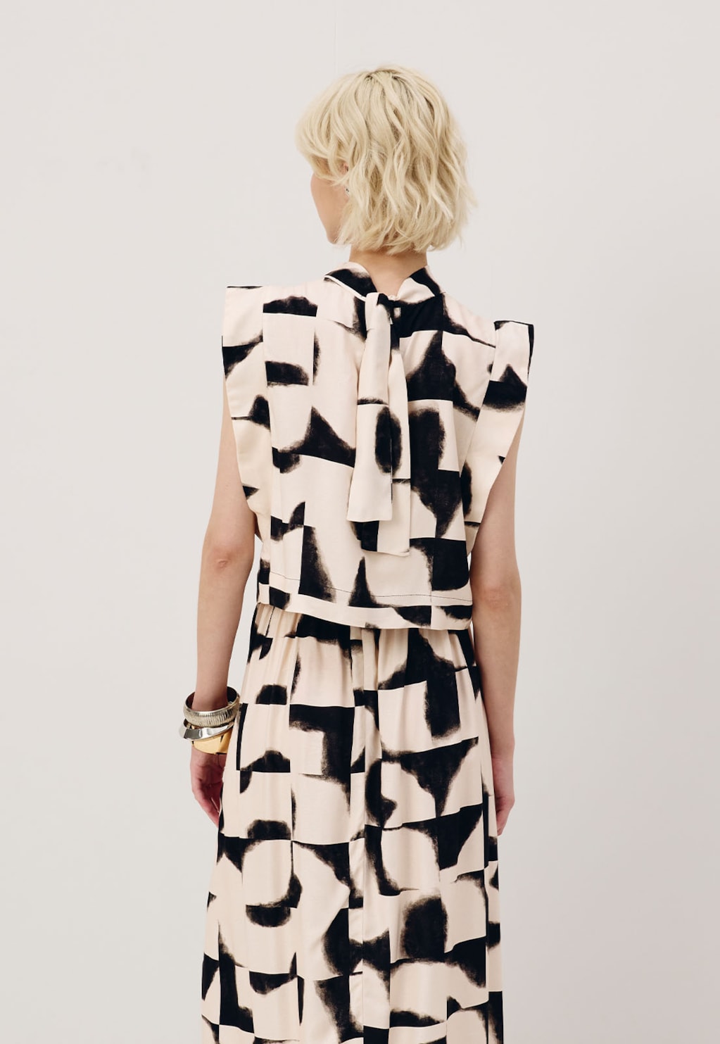 Blusa Gola Alta Estampada Aconcágua