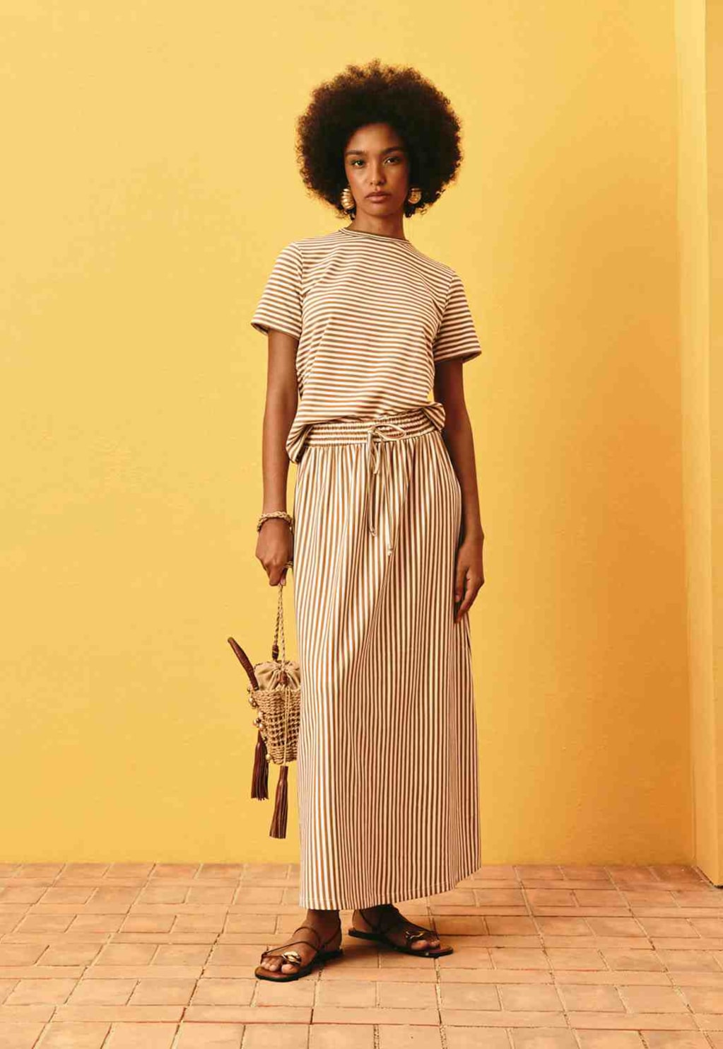 Blusa Gola Rib Listras