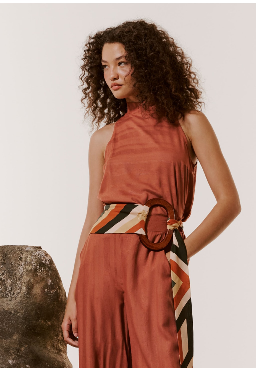 Blusa Golinha Amarração Costas