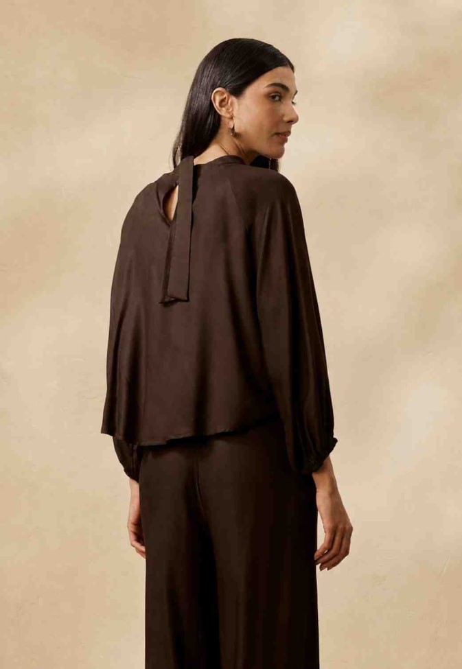 Blusa Golinha Manga Ampla