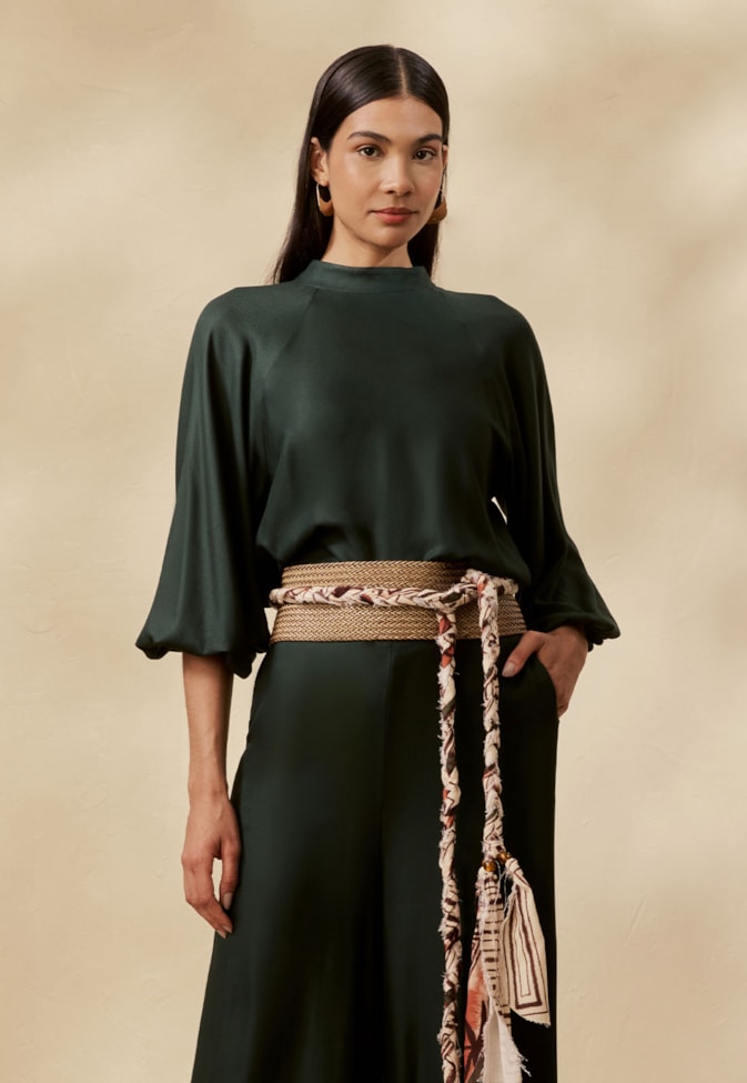 Blusa Golinha Manga Ampla