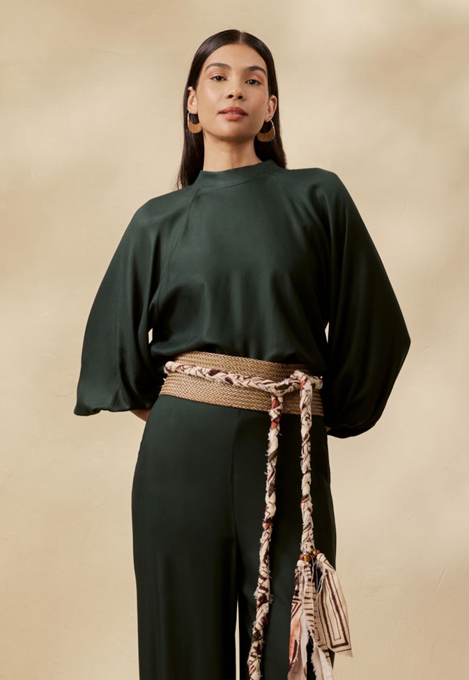 Blusa Golinha Manga Ampla