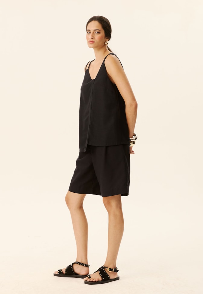 Blusa Irregular Alças