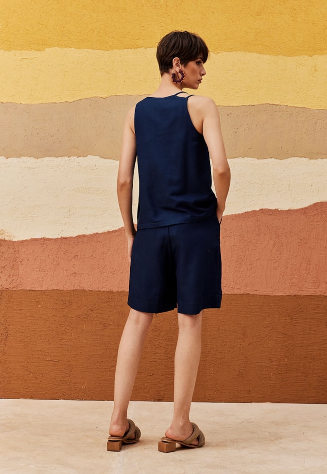 Blusa Irregular Alças