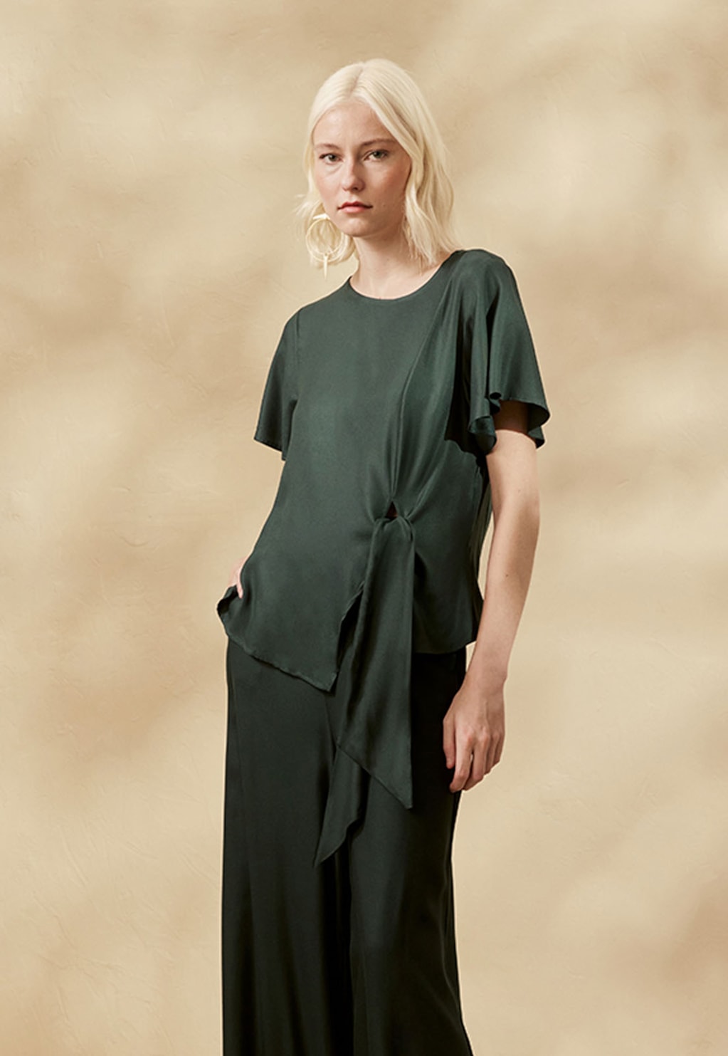 Blusa Lisa Amarração