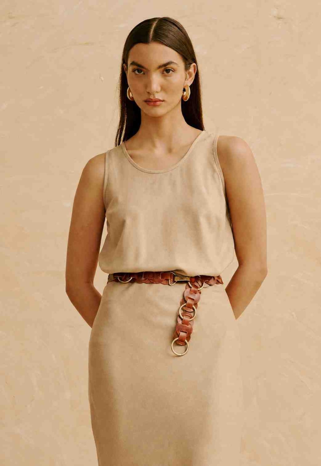 Blusa Lisa Basica com Alça Larga